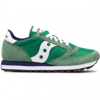 SAUCONY Scarpe Uomo S2044 447 Jazz Original Sneakers Primavera Estate 2018 Verde Bianco 43
