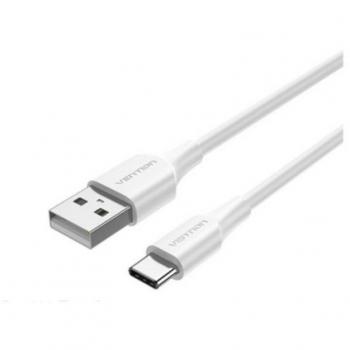 Cable USB-C a USB-A Vention de 3 metros en color blanco