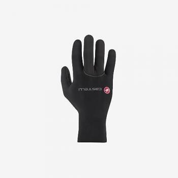 Guantes largos de neopreno Castelli Diluvio One negro intenso - S