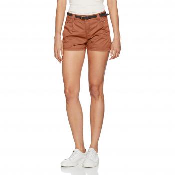 VERO MODA Vmboni Nw Clr Noos, Shorts para Mujer, Rojo