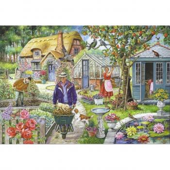 Find the Differences: In The Garden - 1000 Piece Jigsaw Puzzle