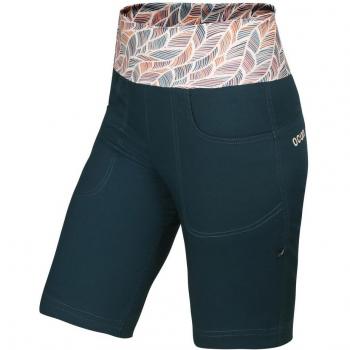 Pantalones Cortos de Escalada Ocun Sansa para Mujer Verde Talla M