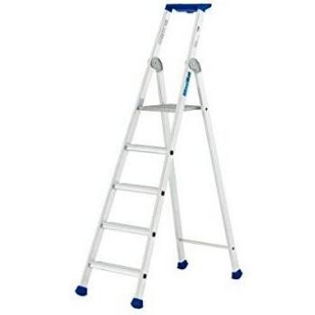 Escalera de Aluminio Maxibat - 4 Peldaños - 1.69 m - TUBESCA COMABI