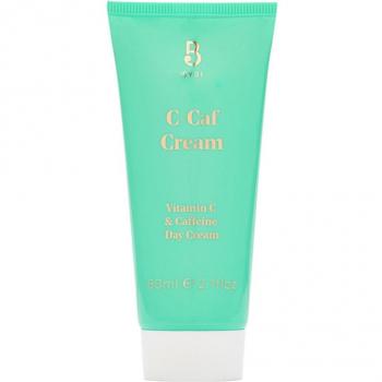 BYBI Beauty C-Caf Cream - Vegan Day Cream Moisturiser With Vitamin C and Caffeine, 60ml