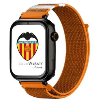 Reloj Inteligente SaveFamily Plus Valencia CF 4G para Niños - Pantalla Táctil 4,7 HD, Llamadas y Vídeo, Face ID, Correas Personalizables, UltraSlim, Música y
