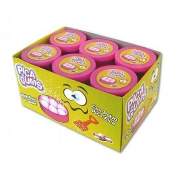 Chicles Pica Gums de Fresa 24 unidades