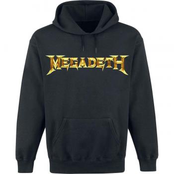 Megadeth Peace Sells Logo Sudadera con Capucha Negro XXL