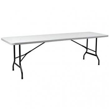 Mesa de recepción plegable Oviala/Mob Event Pro de 240 cm con patas plegables