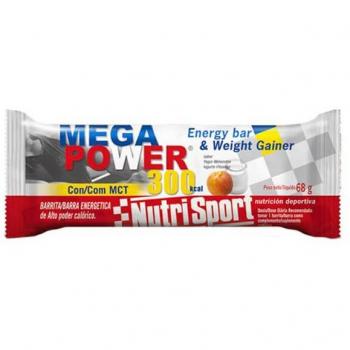 Barrita Nutrisport Mega Power 300 Kcal Sabor Yogurt-Melocotón 68 gr