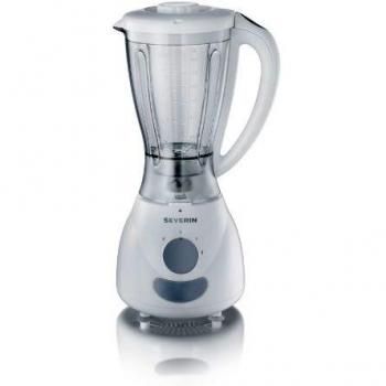 Severin SM 3719 - Batidora de vaso, color blanco y gris