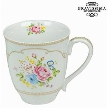 Tazza bouquet bianca - Kitchen's Deco Collezione by Bravissima Kitchen