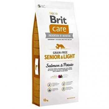Brit Care Grain-Free Senior Salmon & Potato Comida para Perros - 3000 gr