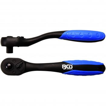 BGS 304 | Carraca reversible, recubierto de plástico | 12,5 mm