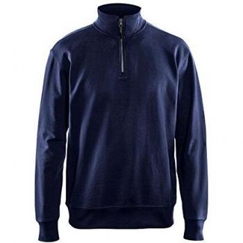 Blaklader Half-Zip Trucker Collar Sweatshirt