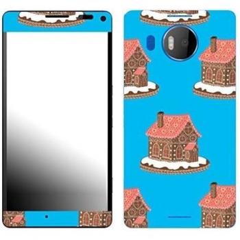 Motivos Disagu Design Skin para Microsoft Lumia 950 XL: Lebkuchenhaus - Blau