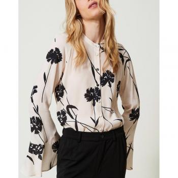 Multicolor Twinset Blouse, Size L