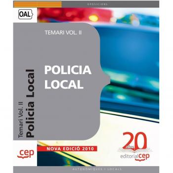 Policia Local. Temari Vol. II.