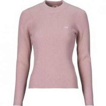 Jersey Levi's® Rosa Acanalado de Cuello Redondo