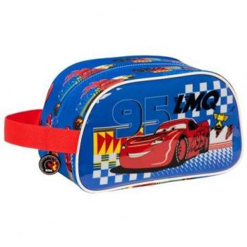 NECESER ESCOLAR CARS RACE READY AZUL 26 X 15 X 12 CM