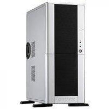 Chieftec Mesh MidiTower LCX-01SLSLB Midi-Tower Plata 400 W - Caja de Ordenador