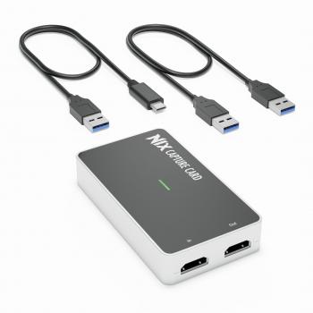 Plugable NIX USB-C Video Game Capture Card - High-Performance Game Recorder