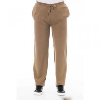 Alpha Studio Beige Wool Drawstring Sweatpants - IT50 | L