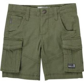 Name It Ryan Twibamgo Boys' Cargo Shorts - Regular Fit Green