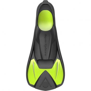 Aquasphere Microfin Yellow Black, Size M