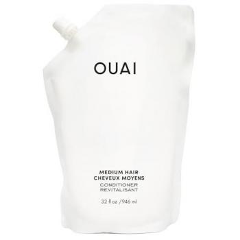OUAI Medium Hair Conditioner Refill 946ml - Unisex Daily Care Pouch