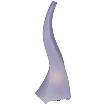 Lámpara de suelo Flame 1 bombilla E27 Large Outdoor IP65, blanco ópalo
