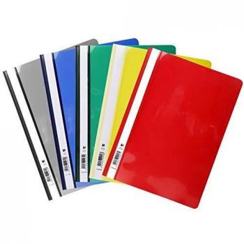 Exacompta 439725B - Lote de 25 subcarpetas PVC, A4, multicolor