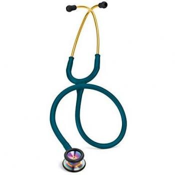 3M Littmann Classic II Pediátrico 2153, Edición Arcoiris, Azul Caribe