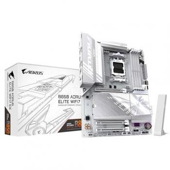 Gigabyte B850 AORUS ELITE ICE ATX Motherboard - AM5 Socket, WiFi 7, DDR5 Support