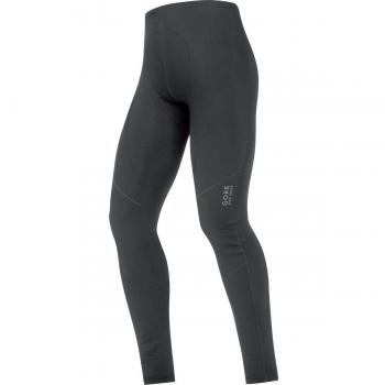 GORE BIKE WEAR Mallas Térmicas Ciclismo con badana, Pantalón Largo, Hombre, GORE Selected Fabrics, ELEMENT 2.0 Thermo Tights+, Talla M, Negro, TELTMT990004