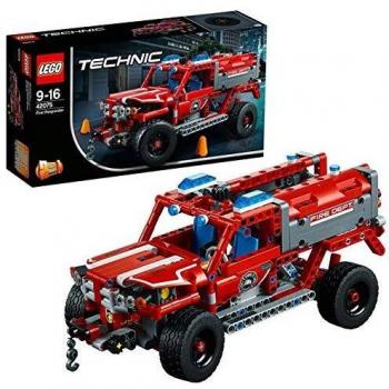LEGO Technic - Equipo de Primera Respuesta, Juguete de Bomberos 2 en 1 para Construir para Niños y Niñas de 9 a 16 Años, Incluye Sistema Cabestrante
