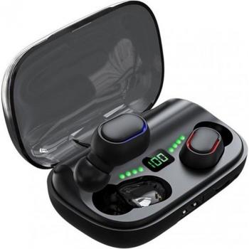 Auriculares Inalámbricos TWS Deportivos Impermeables con Micrófono y Control Táctil
