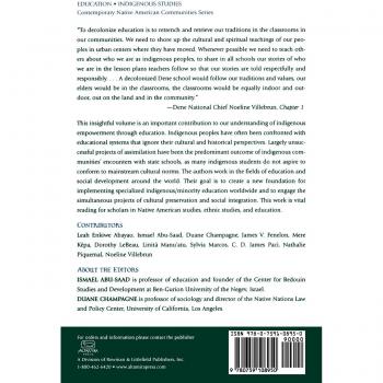 Indigenous Education and Empowerment: Global Insights on Contemporary Native American Communities