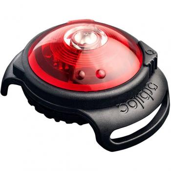 Luz LED de Seguridad Dual Orbiloc para Perros Color Rojo