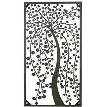 SIGRIS Signes Grimalt by Decoración de Pared | Cuadro de Metal Rectangular - 70 cm x 3 cm x 38 cm, Metal