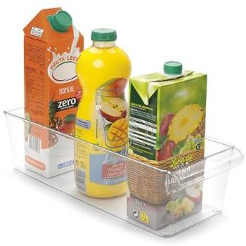 Organizador de Frigorífico Transparente Metaltex 14.5x37x10 cm Nº 12