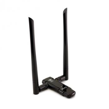 Adaptador USB Wi-Fi Alfa AWUS036ACM 802.11ac 1200Mbps Doble Banda con Antena Externa - Compatible con Windows, MacOS y Kali Linux