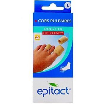 Doigtier Epitact Epithelium 26 para Cors Pulpaires y Uñas Encarnadas - Tamaño L (36mm) - 1 Unidad
