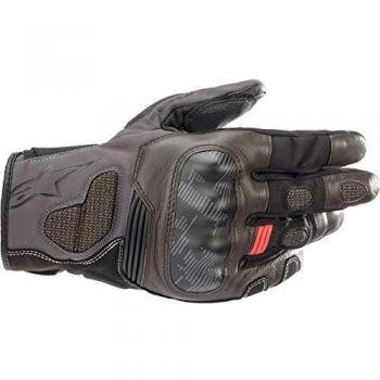 Alpinestars Corozal V2 Drystar Motorcycle Gloves (Black/Brown, Size XL)