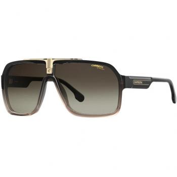 Carrera Aviator Men's Sunglasses Black Brown Gradient 1014/S - One Size