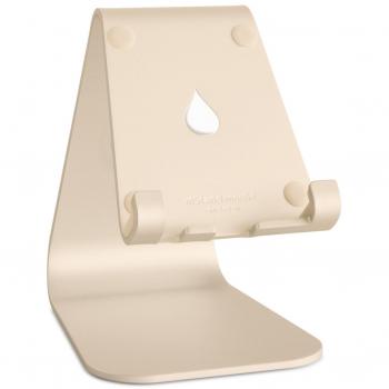 Gold Mobile Stand for iPhone and iPad Mini - Rain Design mStand