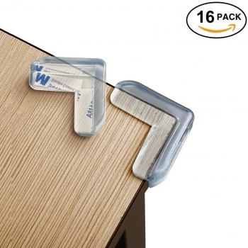 chuckle 16 Piezas Protector de Esquinas para Bebes y Niños