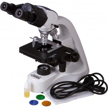 Microscopio binocular Levenhuk MED 10B con ampliación de hasta 1000x