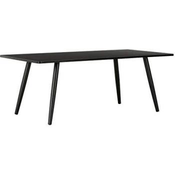 Mesa de Centro Negra 120x60x46 cm