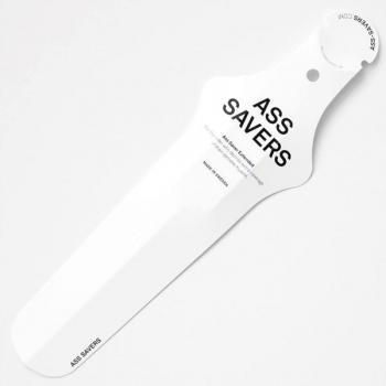 ASS SAVERS Extended - Guardabarros para Bicicletas, Color Blanco, Talla 37 cm
