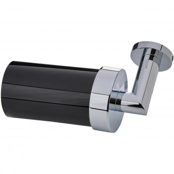Pomdor - Portacepillos pure cromo - negro heritage